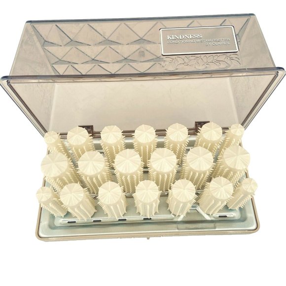 Clairol Kindness Custom Care Deluxe Wax Core Hot Rollers Curlers Denmark K320 - Picture 2 of 11
